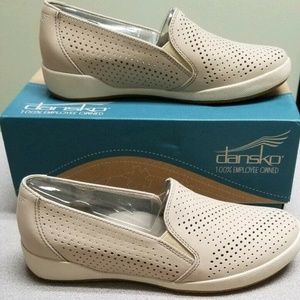 Dansko Odina Sand Milled Nubuck Slip-on Shoes
